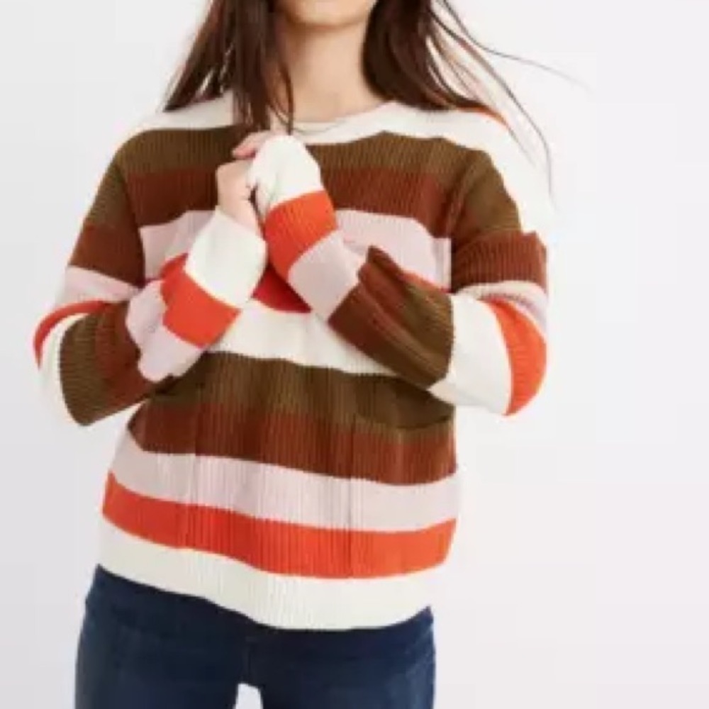Madewell Patch Pocket Pullover Sweater - image 3